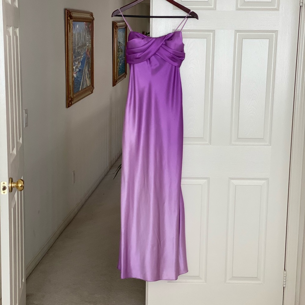 Lavendar Color Gown
